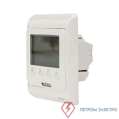 Термостат программируемый R51XT (HW-500; RTC 51.716; ST-16; ETT-1) 3.6кВт 16А для теплых полов датчик пола; датчик воздуха бел. Rexant 51-0532