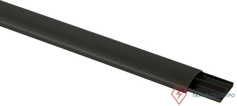 Кабель-канал 50х12 L2000 напольный черн. RAL 9004 ЭРА Б0064453