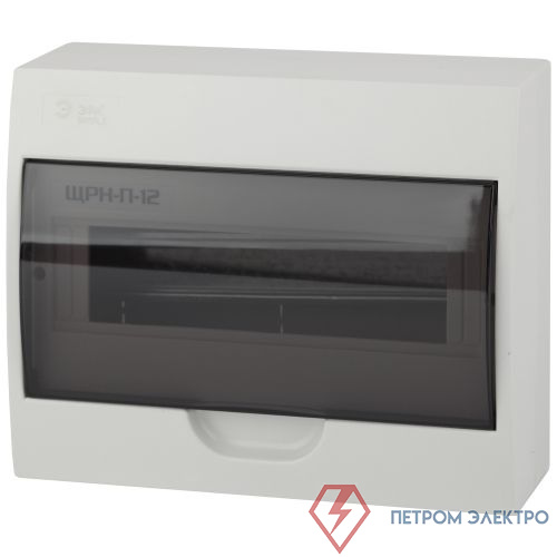 Бокс навесной ЩРН-П-12 12мод. IP41 пластик SIMPLE NO-box_simple-plastic_12_surface BOXS12 Эра Б0041525