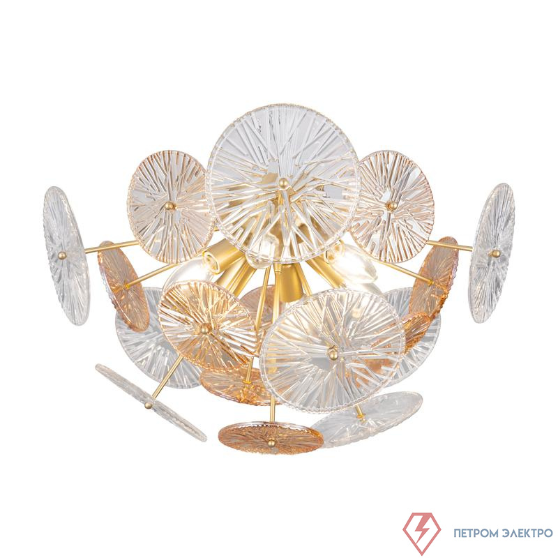 Светильник Brillia 60Вт E14х6 IP20 потолочн. Freya FR5274CL-06G