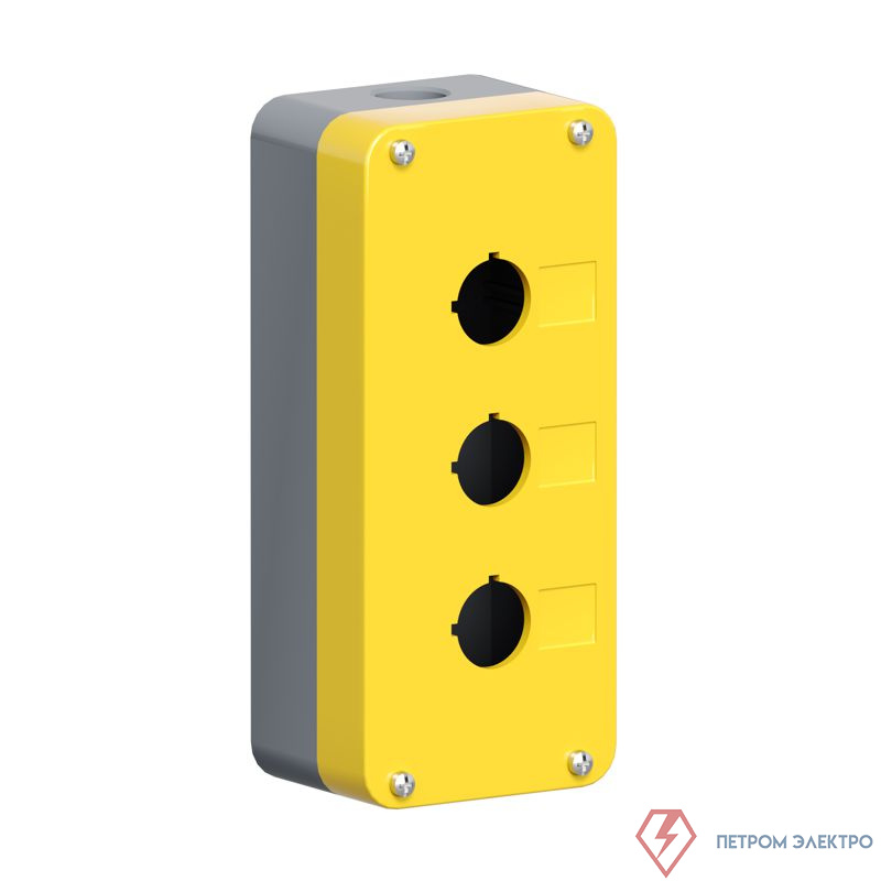 Корпус под кнопочный пост 3 места DKC MC03