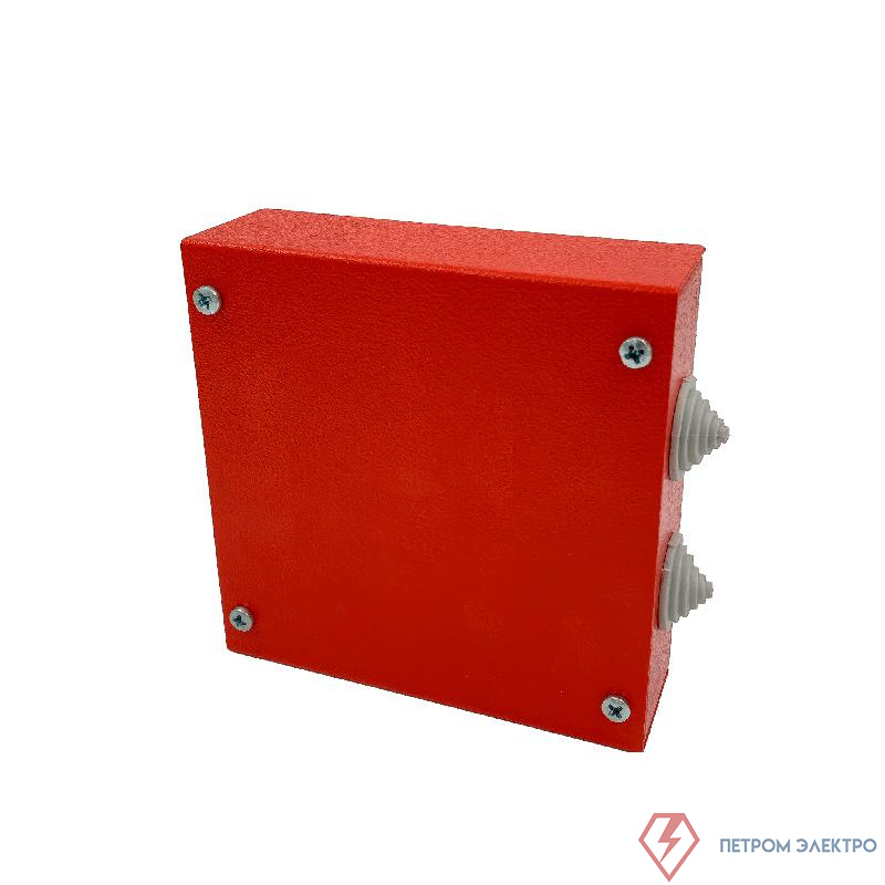 Коробка распределительная огнестойкая 130х130х40мм IP41 FIREFORT КРОПС-ST2 FRJB-KM-ST2-2.5-06-КРОПС-IP41 для кабелей до 2.5кв.мм 6 клемм КМ KR0085