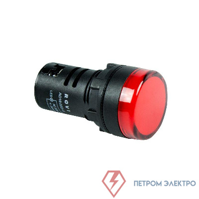 Индикатор d30 220В красн. LED (RWE-618) Rexant 36-3380