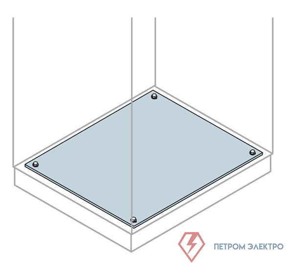 Панель нижняя фикс. 600х400мм ABB EF6043