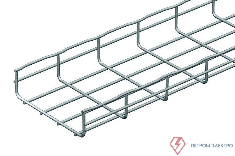 Лоток проволочный 500х54 L3000 сталь 5.9мм CF BS EZ оцинк. CABLOFIL CM000301