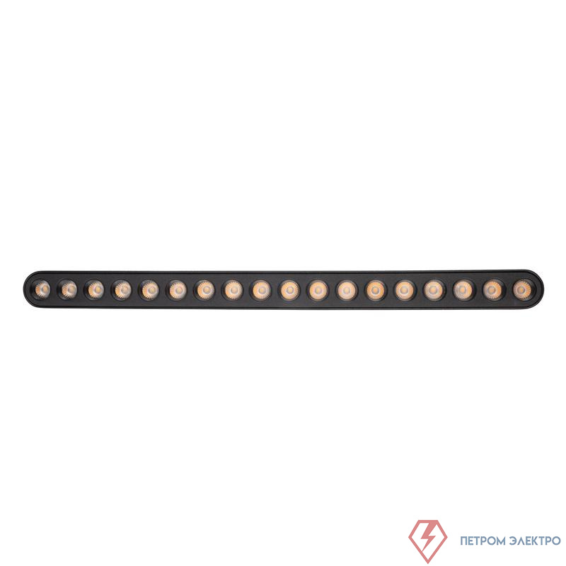 Светильник светодиодный трековый MTR16 1218 18Вт 4000К IP20 spot 36град. BL низковольтный черн. Pro JazzWay 5056350