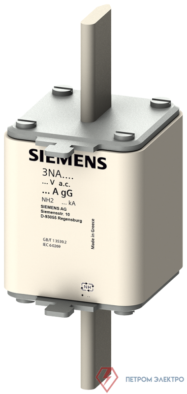 Вставка плавкая 3NA3 254 355А Siemens 3NA3254