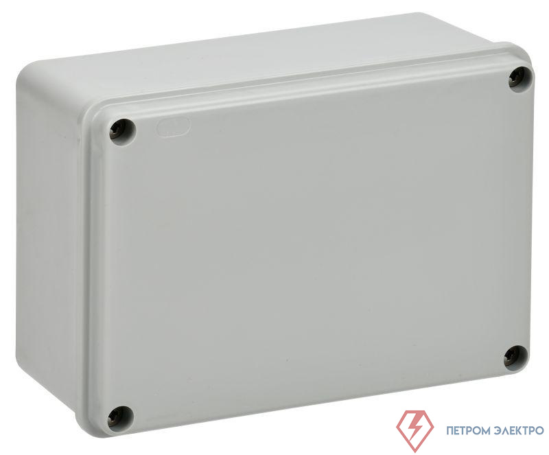 Коробка распаячная ОП 150х110х85 IP55 КМ41262 сер. IEK UKO11-150-110-085-K41-55S