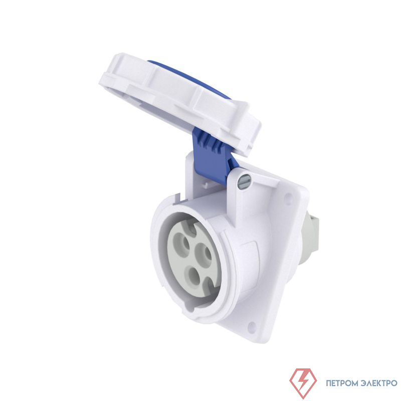 Розетка СП 16А 230В 3п 2P+E IP67 с наклоном DKC DIS4181663