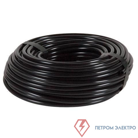 Трубка ТВ-40 ПВХ 6мм "кембрик" черн. (уп.150м) Промрукав PR08.4971