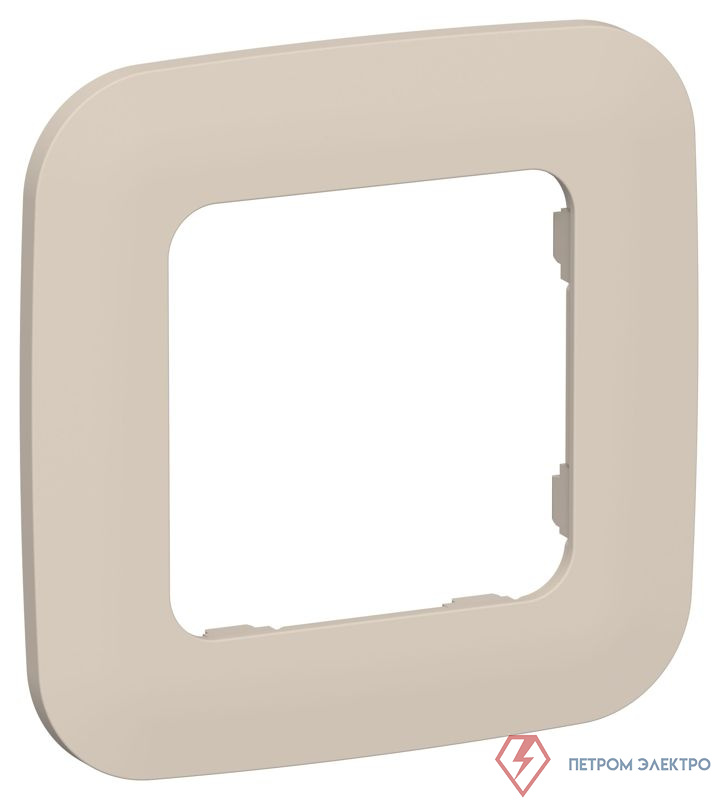 Рамка 1-м СП FLITE РУ-1-А-ФлЛ льняной IEK FI-M12-31-20-K88