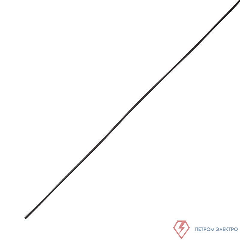 Трубка термоусадочная двустенная клеевая 4.8/1.6 (3:1) черн. 1м Rexant 20-4808