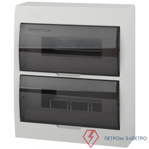 Бокс навесной ЩРН-П-24 24мод. IP41 пластик SIMPLE NO-box_simple-plastic_24_surface BOXS24 Эра Б0041528
