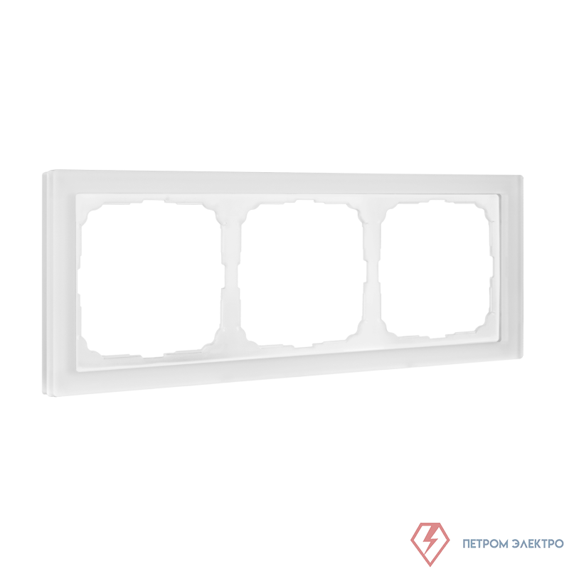 Рамка 3-м ArtGallery Pure матов. органич. стекло бел. SE GAL330103