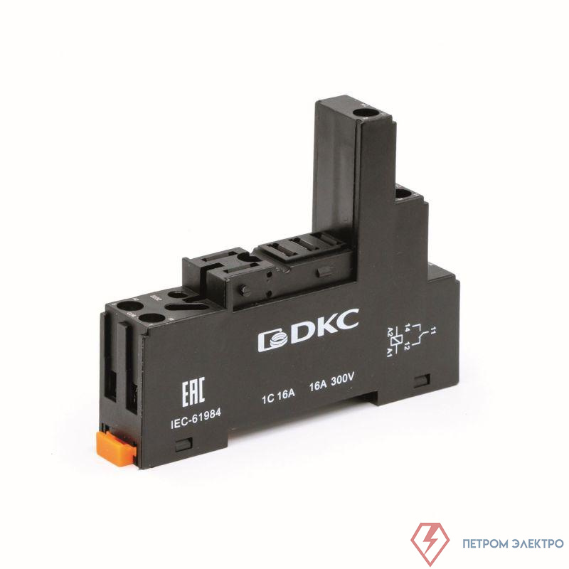 Элемент базовый пассивный для установки одиночных реле до 230В AC/DC DKC IR-B1-SC