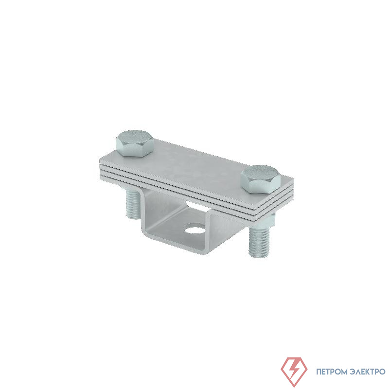 Держатель универсальный на мостовой опоре UDMO3-B40 для полосы до 40мм с 3 пластинами КМ MA0525