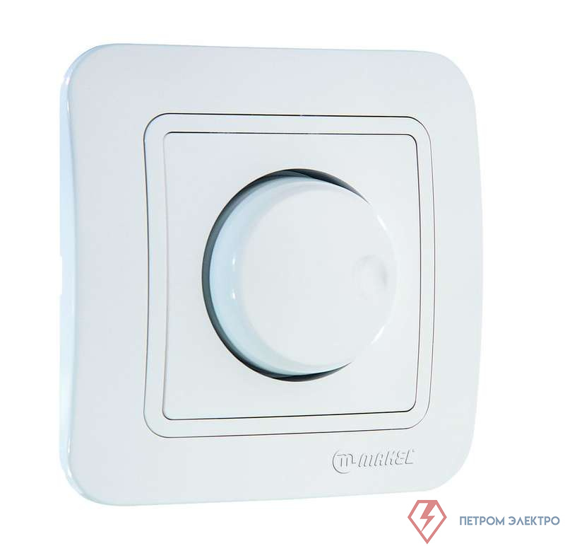 Светорегулятор СП 600Вт Lillium бел./бел. Makel 70011