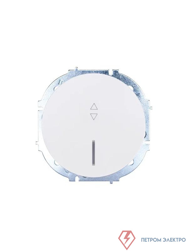 Выключатель проходной 1-кл. СП OSEN 10А IP20 с подсветкой механизм бел. LEZARD 743-0288-114