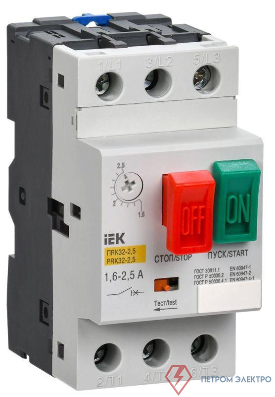 Пускатель ПРК32-25 In25А Ir20-25А Ue 660В KARAT IEK DMS11-025