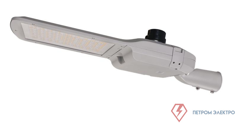 Светильник светодиодный ДКУ RD 20 P 80W SHB1 840 CR1 GR CL 595х235х80мм 80Вт 4000К уличный консольный сер. Русский Свет 30122025428