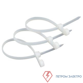 Хомут с отверстием OptiKit CT-O-N-3.5х150 бел. (уп.100шт) КЭАЗ 278335