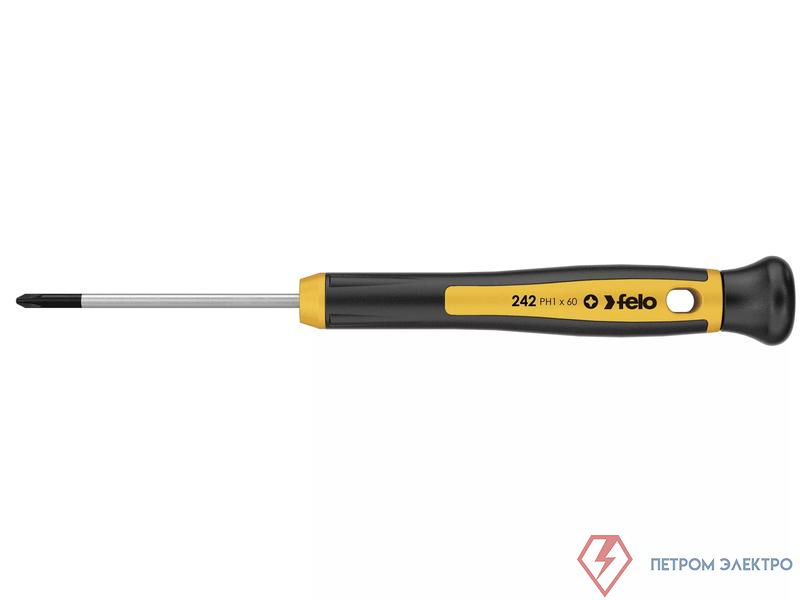 Отвертка крестовая для точных работ PH 1X150 FELO 24210560
