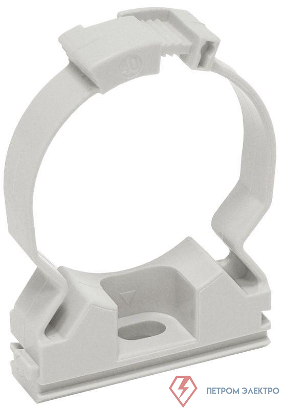 Держатель хомутный для труб CFC16 d16 ELASTA IEK CTA10MP-CFC16-K41-100