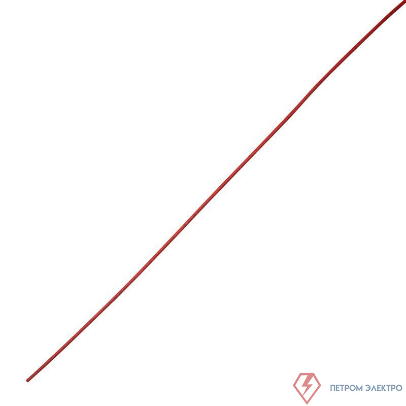 Трубка термоусадочная двустенная клеевая 4.8/1.6 (3:1) красн. 1м Rexant 26-4804