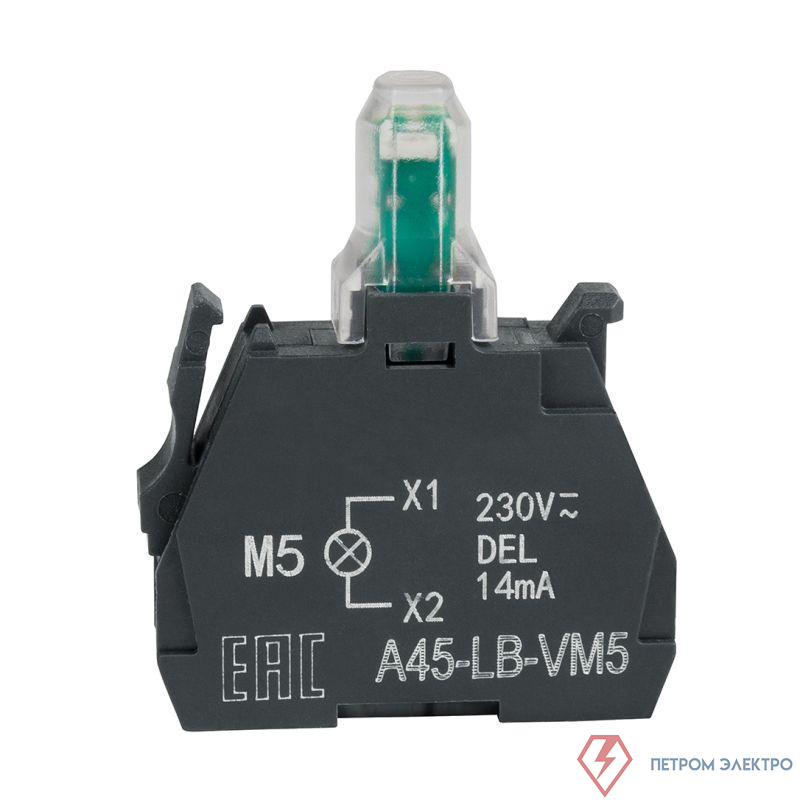 Блок световой OptiSignal D22 A45-LB-VM5 желт. 230-240VAC ZBVM5 КЭАЗ 332210