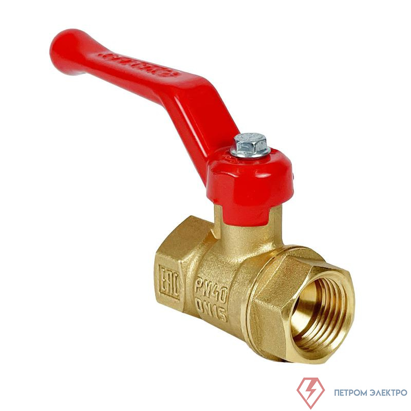 Кран шаровой латунный ВН/ВН ручка-рычаг. 2дюйм (8/2) VALFEX VF.214.LR1.200