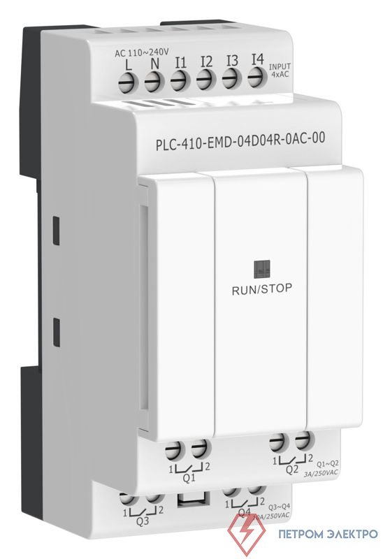 Модуль входов выходов ПЛК 410 4 DI 4 RO 220В AC ONI PLC-410-EMD-04D04R-0AC-00