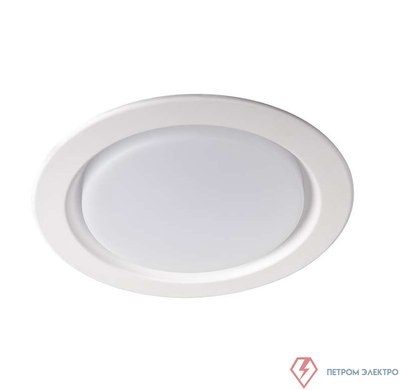 Светильник светодиодный PLED DL5 WH Downlight 18Вт 4000К IP40 ДВО встраив. Pro JazzWay 5026469A