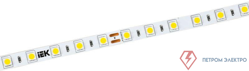 Лента светодиодная LSR-5050NW60-14.4-IP20-24В (уп.5м) IEK LSR7-0-060-20-1-05-1