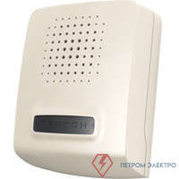 Звонок проводной Сверчок трель 220В 80-90дБА бел. МОНОМАХ СВ-03