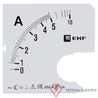 Шкала сменная для A721 5/5А-1.5 PROxima EKF s-a721-5