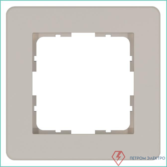 Рамка 1-м G-Flex тауп Jasmart G1101T