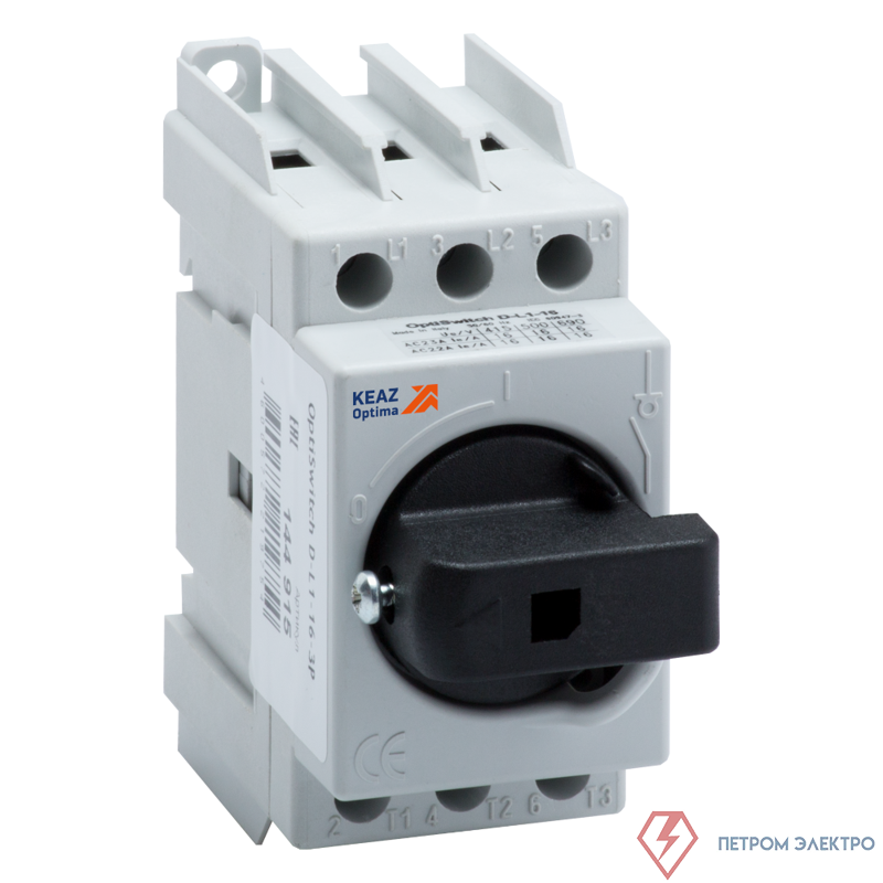 Выключатель-разъединитель 3п 63А OptiSwitch DI-63-3 КЭАЗ 332067