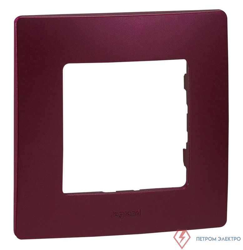 Рамка 1-м СП Etika IP20 сливовый IEK 672561