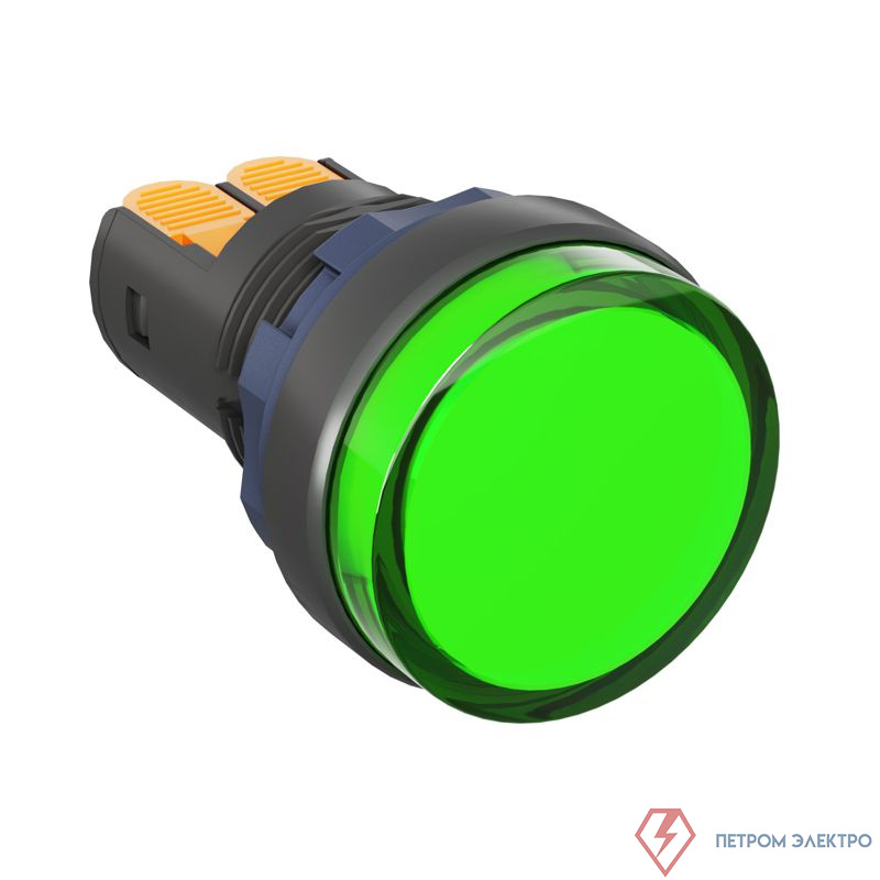Индикатор сигнальный со встроенным диодом 220В зел. DKC M22L-F220GPP