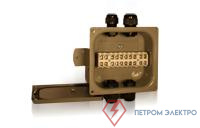 Коробка клеммная КС-10 У2 10 клемм IP65 (пластиковые вводы MG 20х2/MG 25x2) Электротехник ET013208