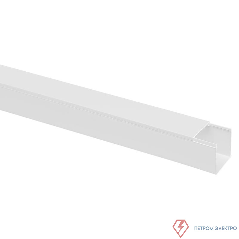 Кабель-канал 40х40 L2000 пластик бел. TOKOV ELECTRIC TKE-KK-40-40-2000-WH