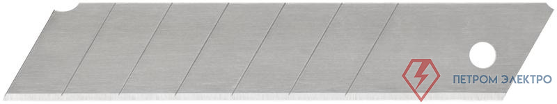 Набор лезвий для ножа технического 25мм 8 сегментов сталь SK5 (уп.10шт) FIT 10424