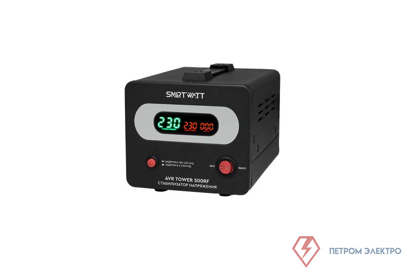 Стабилизатор напряжения напольный SMARTWATT AVR TOWER 500RF 4512020370006