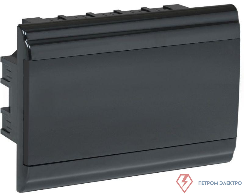 Корпус модульный встраиваемый ЩРВ-П-12 PRIME IP41 пластик. черн. IEK MKP13-V-01-12-41-K02