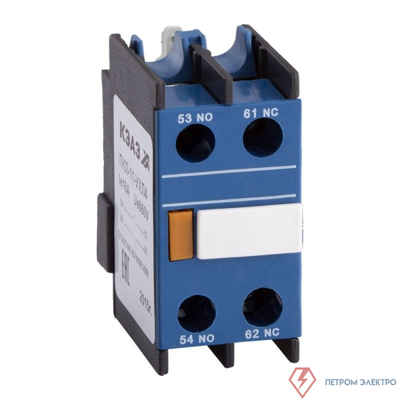 Приставка контактная ПКЛ 02 УХЛ4 КЭАЗ 110670