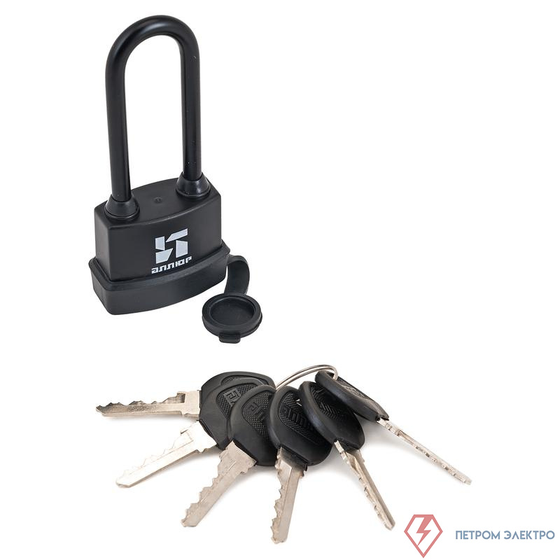 Замок навесной ВС1Ч-374ПД всепогодный 6кл. d6.2мм длинная дужка Аллюр 7 830