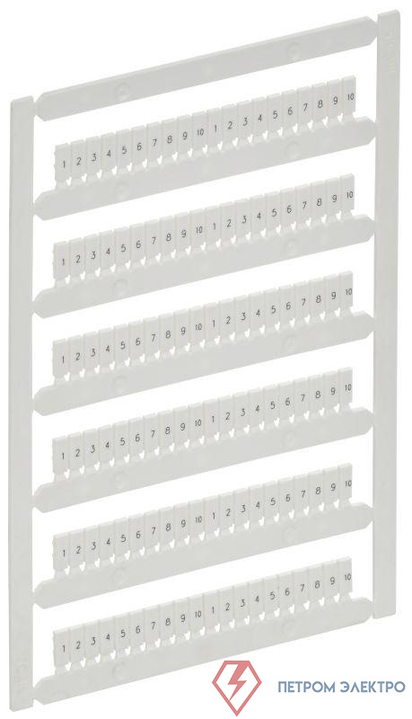 Маркер для CP 1.5кв.мм "1-10" ARMAFIX IEK AF-CT10D-M-D15-01