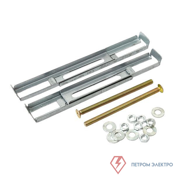 Набор для крепления светодиодных линейных светильников ДБО 60/120/150 к реечным потолкам EKF RAIL-KIT-LBL