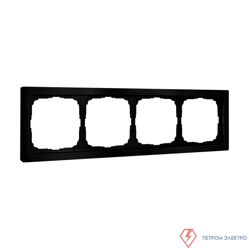 Рамка 4-м ArtGallery Pure метал. оникс SE GAL312304