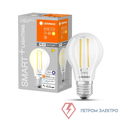 Лампа светодиодная SMART+ Filament Classic Dimmable 60 5.5Вт E27 LEDVANCE 4058075528239